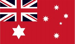 Australia Red Ensign 1901 Australia Made