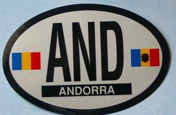 Andorra Decal