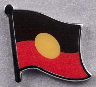 Aboriginal Flag Lapel Pin