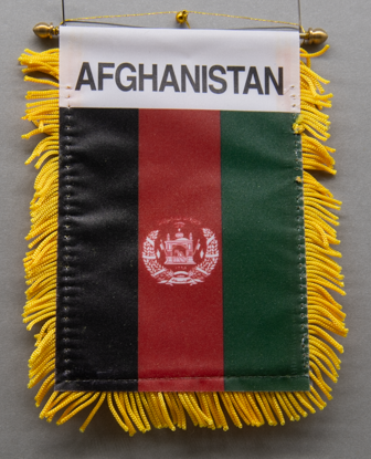Afghanistan Mini Car Flag