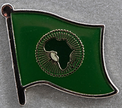 African Union Flag Pin AFN