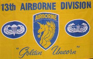 13th Airborne Division Flag