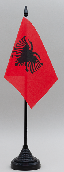 Albania Desk Flag