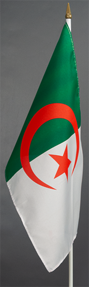 Algeria Hand Held Flag