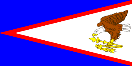 American Samoa Flag USA