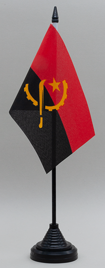 Angola Desk Flag