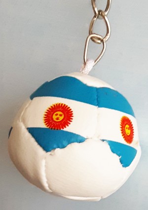 Argentina Soccer Key Ring