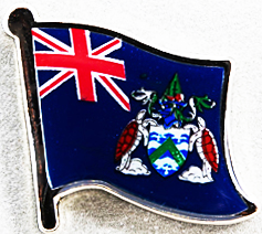 Ascension Island Lapel Pin
