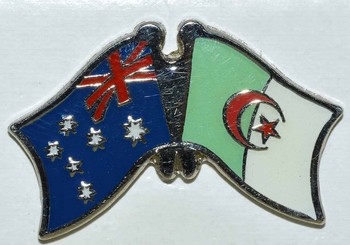Australia - Algeria Friendship Pin