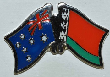 Australia - Belarus Friendship Pin