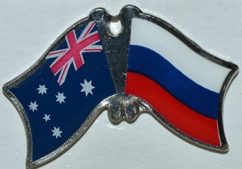 Australia - Russia Friendship Pin
