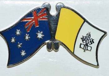 Australia - Vatican City Friendship Pin