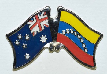 Australia - Venezuela Friendship Pin