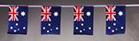 10 Australia Flag on String