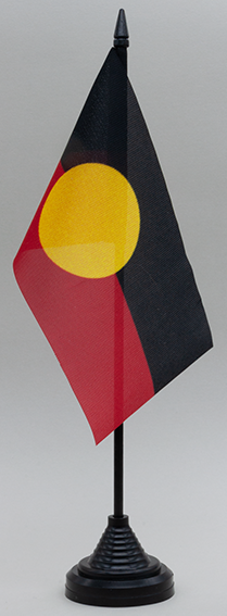 Aboriginal Desk Flag 10x15cm