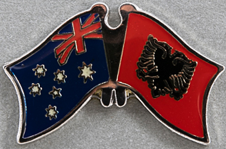 Australia - Albania Friendship Pin