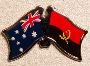 Australia - Angola Friendship Pin