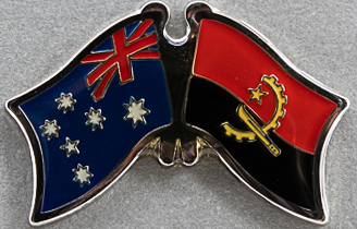 Australia - Angola Friendship Pin