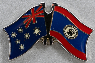 Australia - Belize Friendship Pin