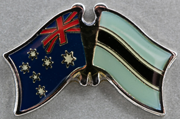 Australia - Botswana Friendship Pin
