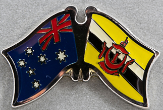 Australia - Brunei Friendship Pin