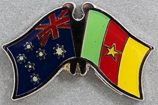 Australia - Cameroon Friendship Pin
