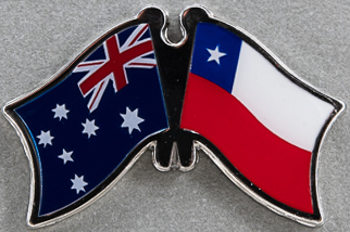 Australia - Chile Friendship Pin