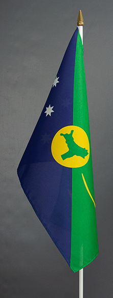 Christmas Island Hand Waver Flag
