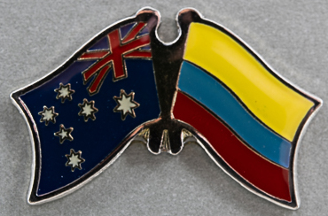 Australia - Colombia Friendship Pin