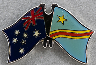 Australia - Congo Democratic Rep Friendship Pin