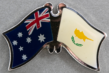 Australia - Cyprus Friendship Pin