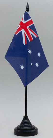 Australia National Desk Flag 10x15cm