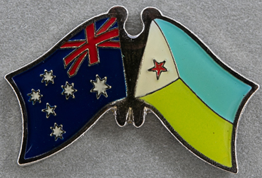 Australia - Djibouti Friendship Pin