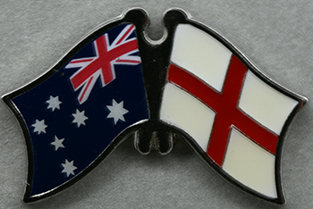 Australia - England Friendship Pin