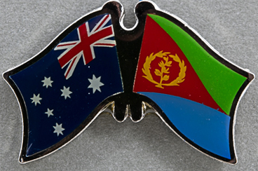 Australia - Eritrea Friendship Pin