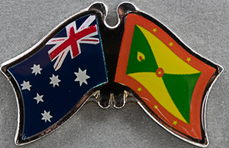 Australia - Grenada Friendship Pin