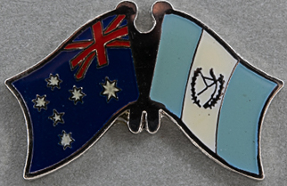 Australia - Guatemala Friendship Pin