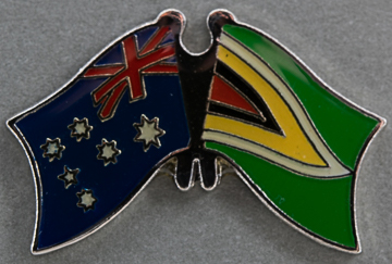 Australia - Guyana Badge