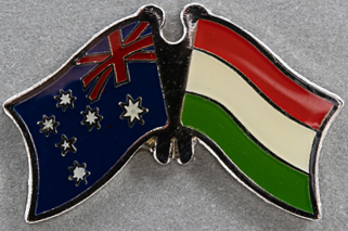 Australia - Hungary Friendship Pin