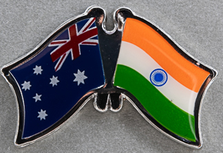 Australia - India Friendship Pin