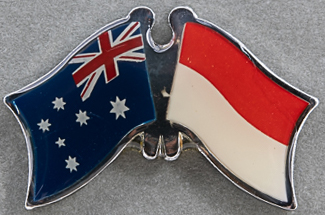 Australia - Indonesia Friendship Pin