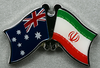 Australia - Iran Friendship Pin