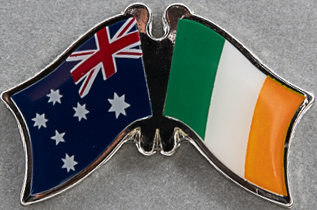 Australia - Ireland Friendship Pin