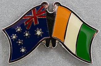Australia - Ivory Coast Friendship Pin