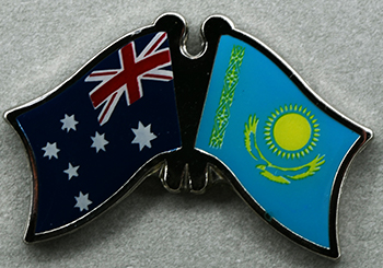 Australia - Kazakhstan Friendship Pin