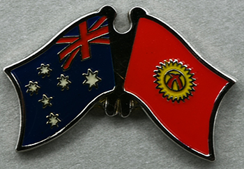 Australia - Kyrgyzstan Friendship Pin