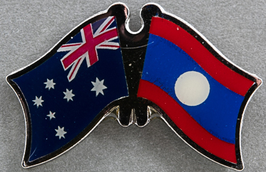 Australia - Laos Friendship Pin