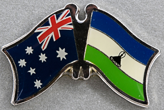 Australia - Lesotho Friendship Pin