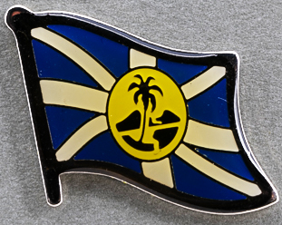 Lord Howe Island Flag Pin Australia