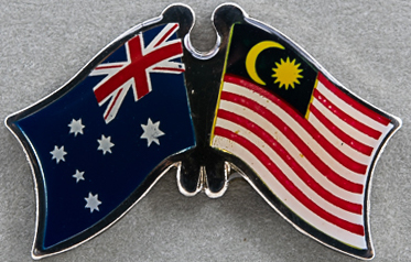 Australia - Malaysia Friendship Pin